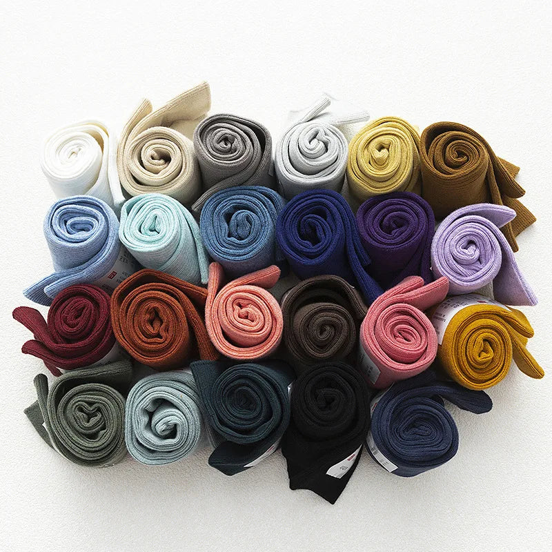 Originals Japanese Double Needles Cotton Long Socks