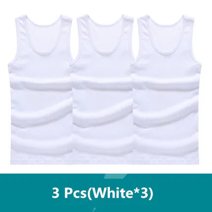 Men's Essential Comfort: The 3-Pack Seamless Cotton Performance Tank Vest