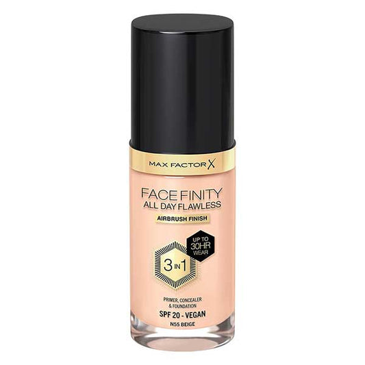 Max Factor Facefinity 3-in-1 All Day Flawless Liquid Foundation