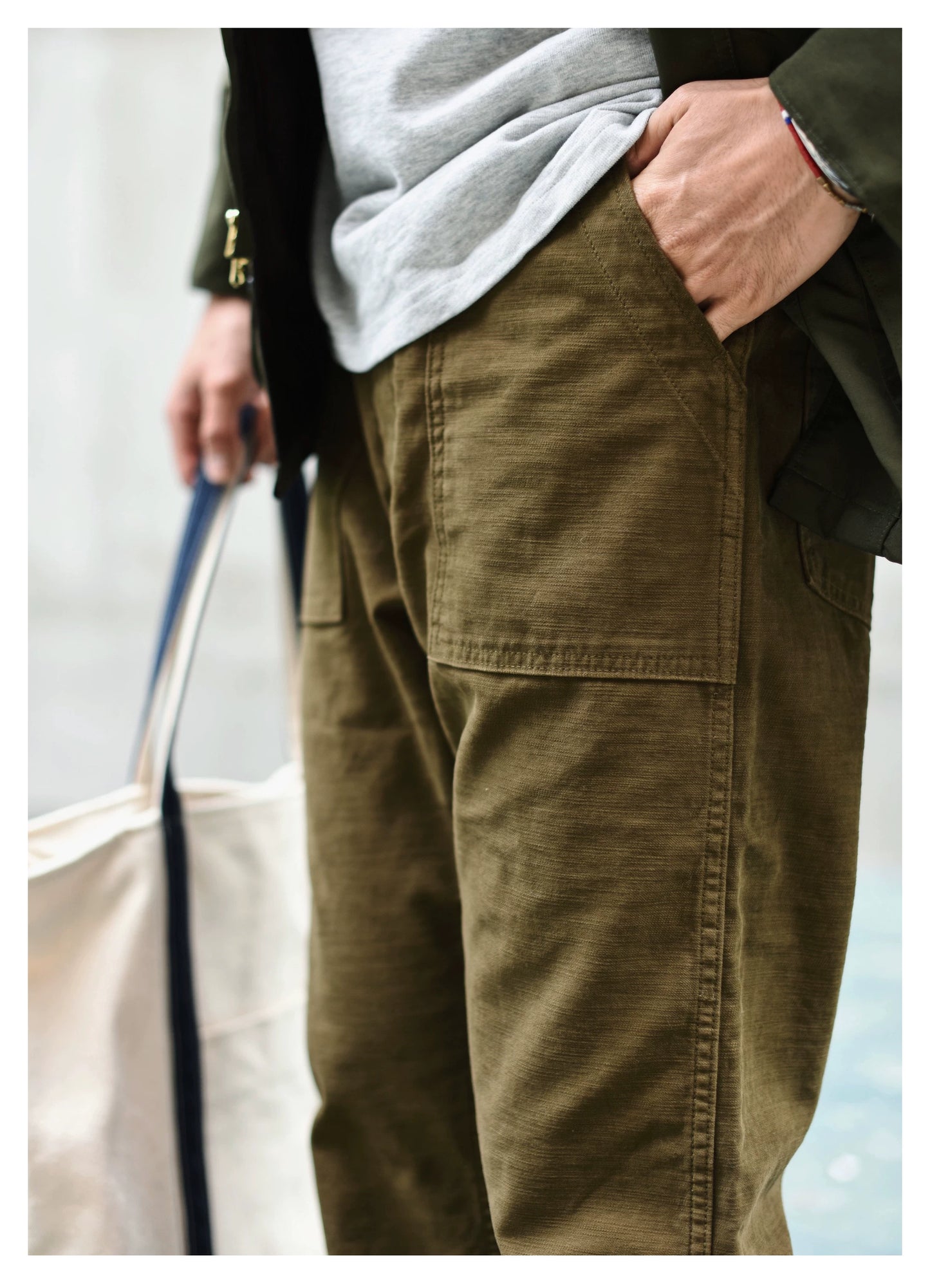 The Icon Reimagined: Men's Authentic Baker Utility Cargo Pants