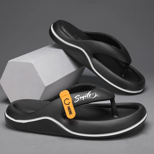 Cloud-Step Smile Platform Flip-Flops – Walk on Air