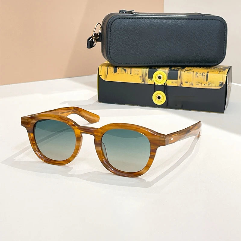 The Palmer: Unisex Authentic Acetate Polarized Sunglasses | UV400