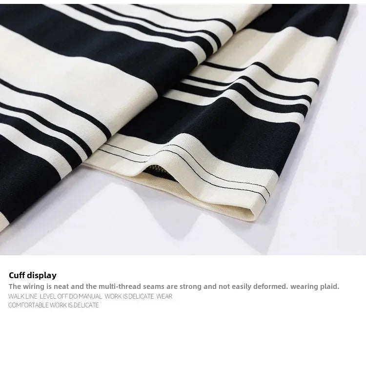 The Striped Heavyweight: Your Summer Uniform, Refined