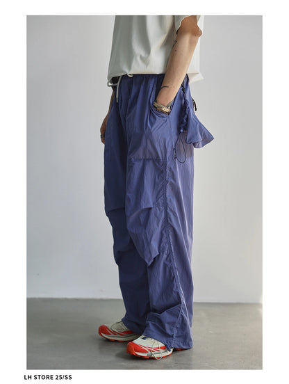 Men's The Summit Outdoor Trouser: Nylon Wide-Leg Utility Pants