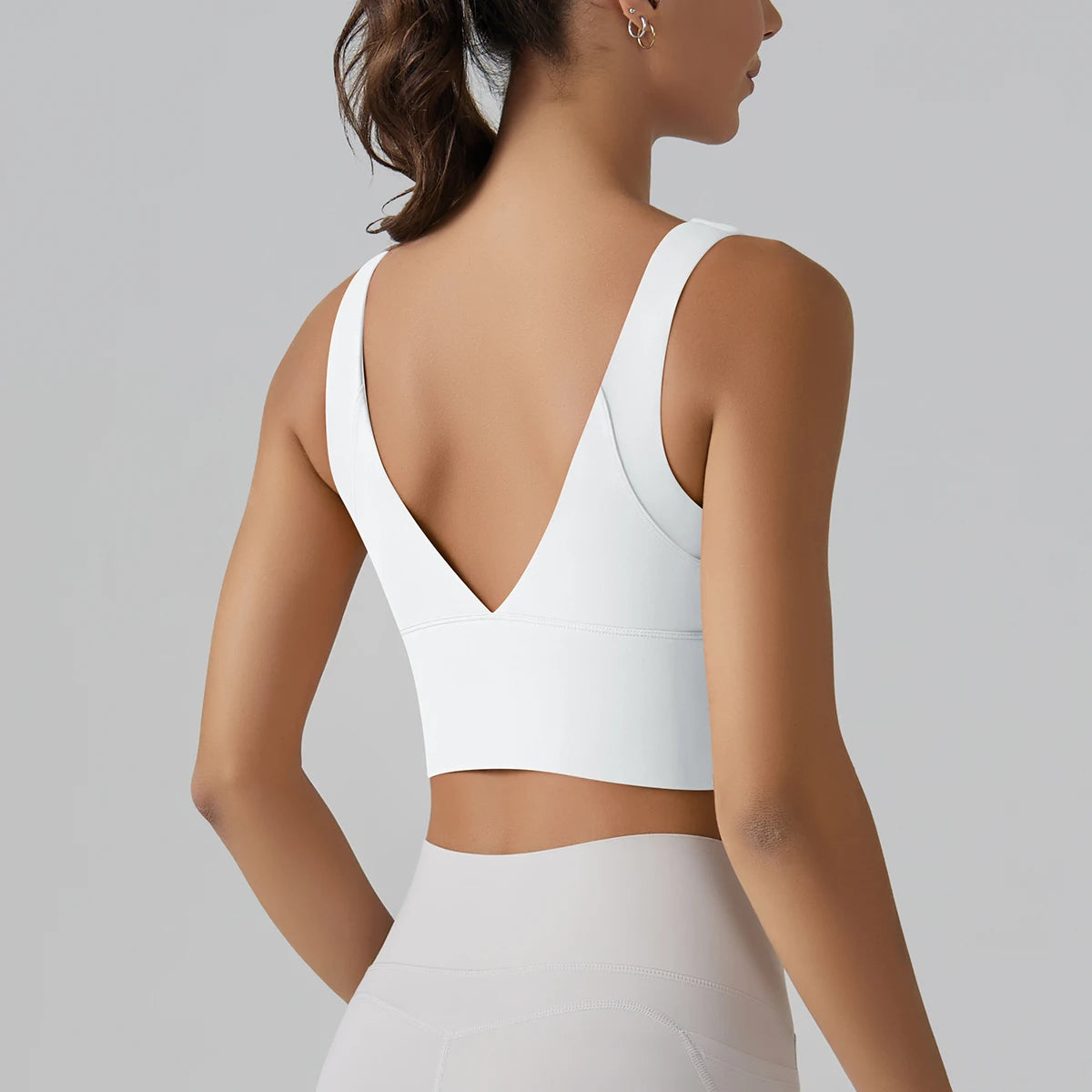 The Sculpt V-Back Longline Sports Bra: Where High Performance Meets High Design