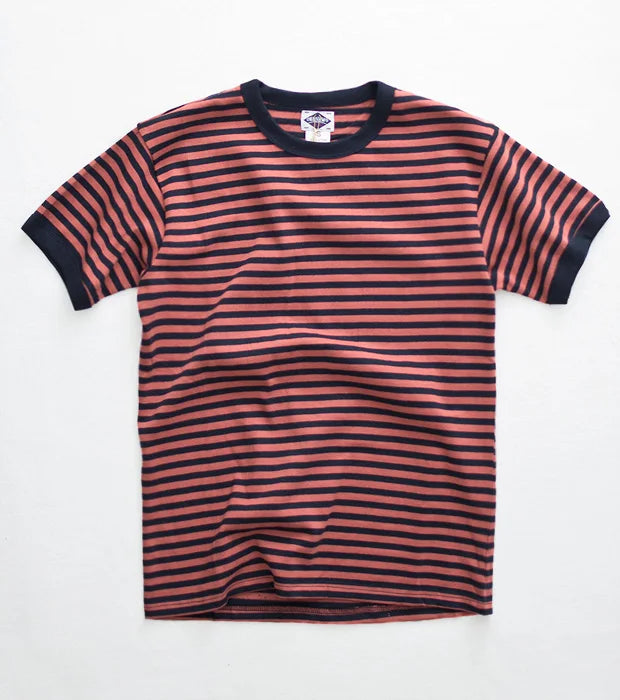 The Mariner Heavyweight Men's Authentic Nautical Sailor Stripe T-Shirt