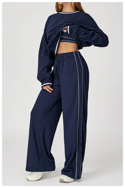 Women's Wide leg Sweatpants | High Waisted Yoga & Fitness Pants