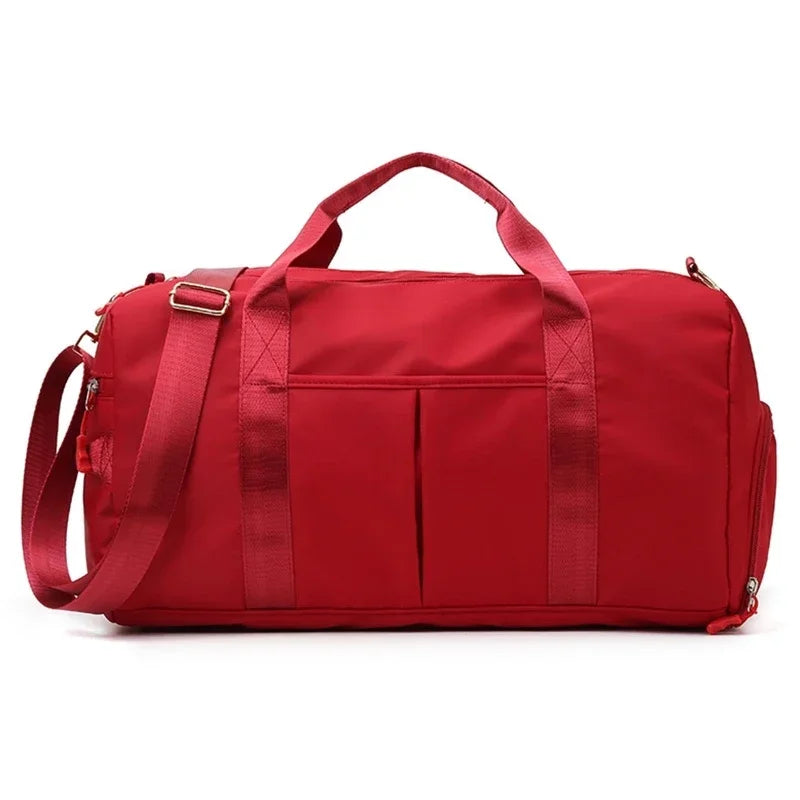 Women's Duffel Bag with Shoe Compartment