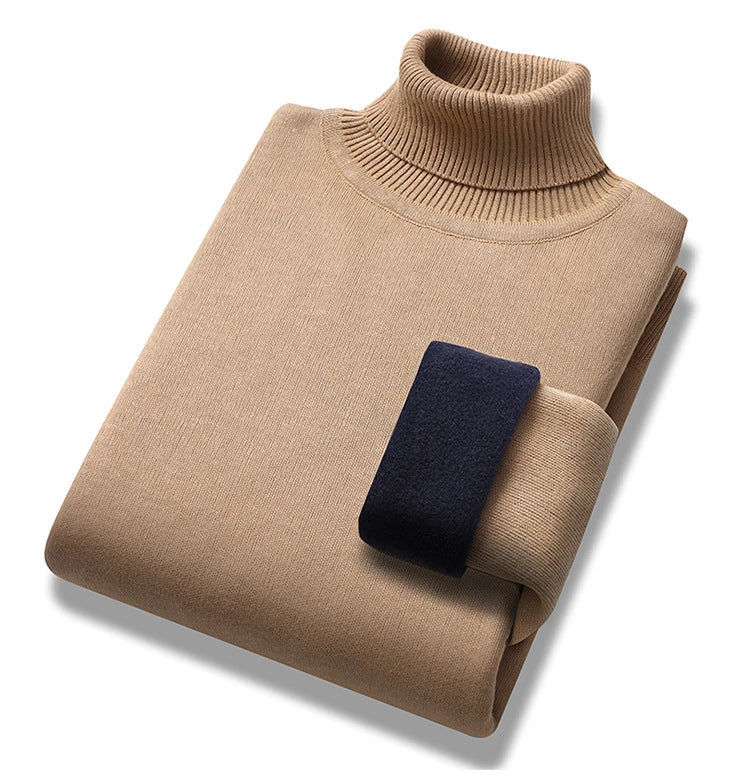 Men's High Neck Tech-Knit Pullover
