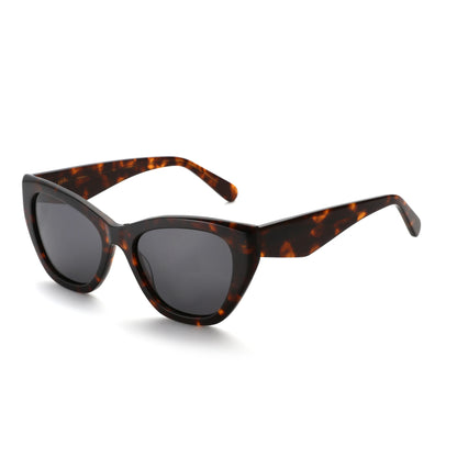 Retro Sculpted Square Polarised Women's Sunglasses