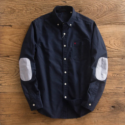 Men's Japanese Retro Oxford Shirt