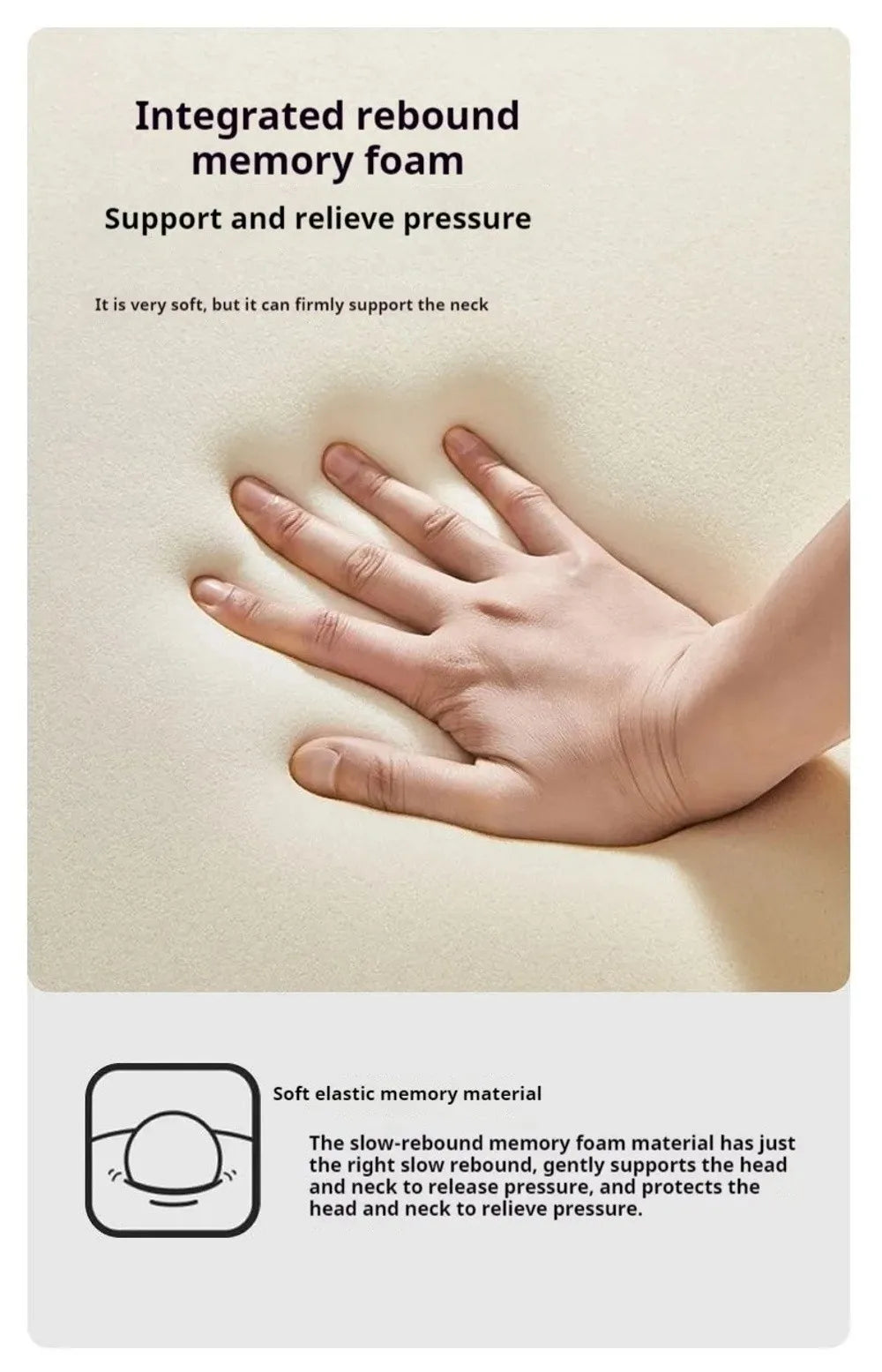 Sky-Sleeper Zero-Gravity Memory Foam Travel Neck Pillow