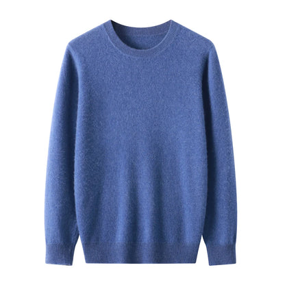 Men's 100% Merino Wool Crew Neck Sweater