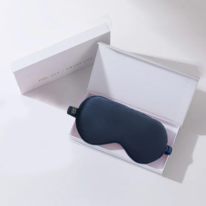 The Nocturne Eye Mask: 16 Momme Pure Mulberry Silk Sleep Sanctuary