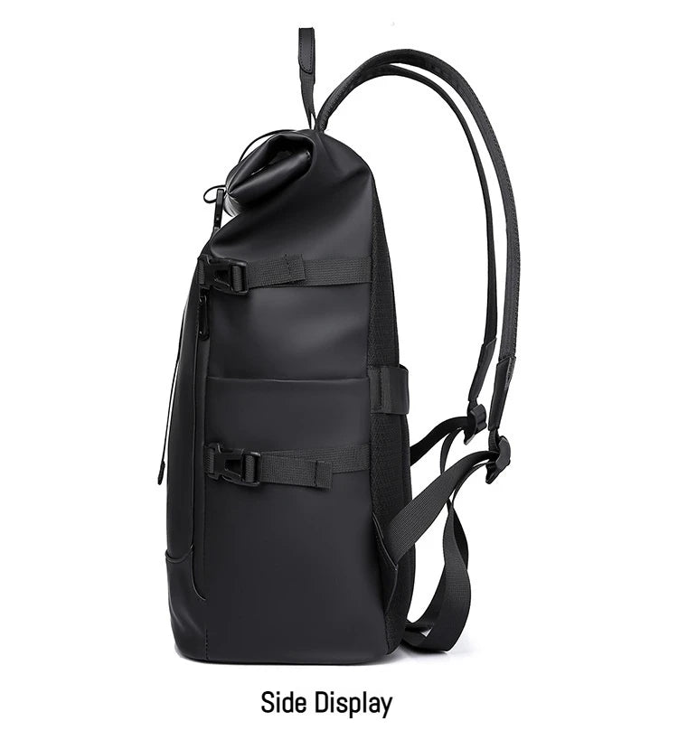 Unisex Urban Nomad Roll-Top Backpack