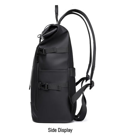 Unisex Urban Nomad Roll-Top Backpack