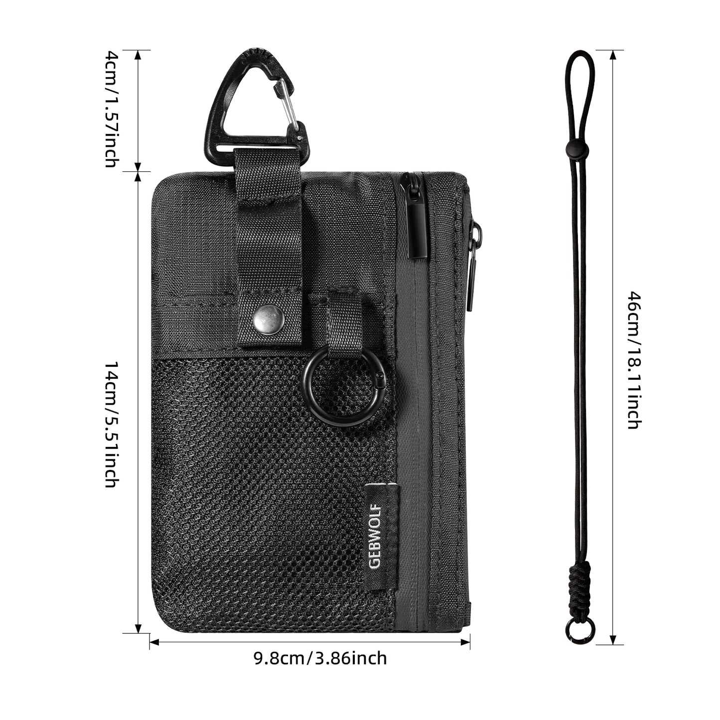 The Nomad RFID Blocking Tactical Neck Wallet: Security in Motion