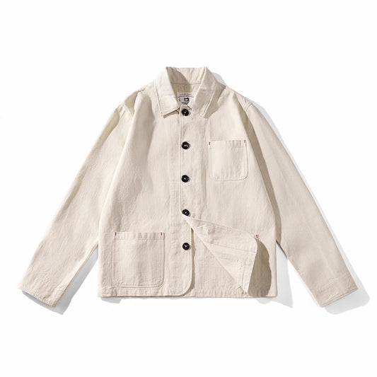 The Heritage French Herringbone Chore Jacket