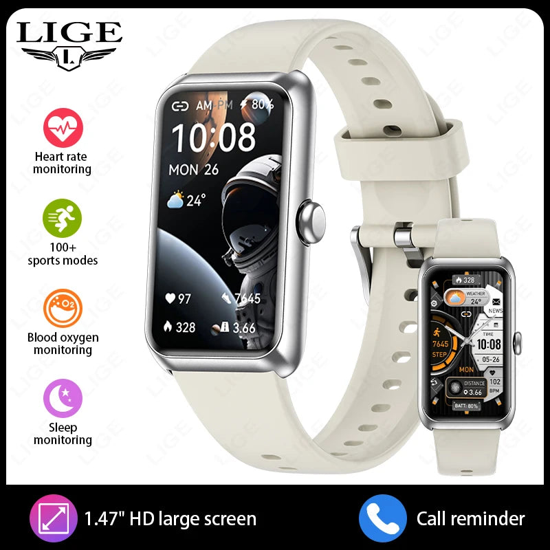 LIGE Horizon Women's Smart Watch & Fitness Tracker