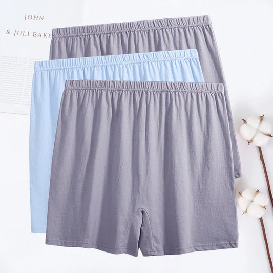 The Brando Monolith Knit Plus-Size Boxer Pack – Minimalist Cotton Lounge Underwear | 3 pcs 100% Cotton