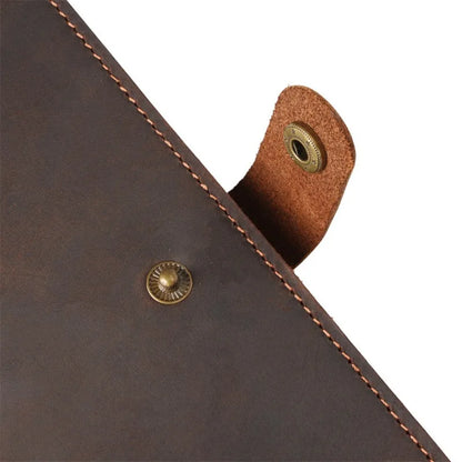The Nomad’s Daily Anchor | Genuine Leather Pocket Journal Cover