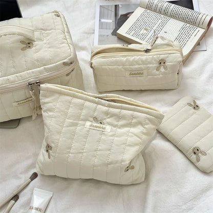 Quilted Cosmetic Bag