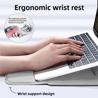 Home & Office : Transformative Laptop Tablet Sleeve Case & Pouch; Desk System