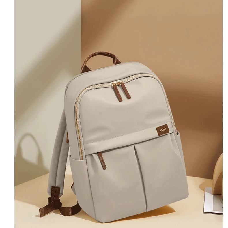 GOLF Casual Travel Laptop Backpack for Women  | MAISON MODERNE : Architectural Waterproof Laptop Backpack
