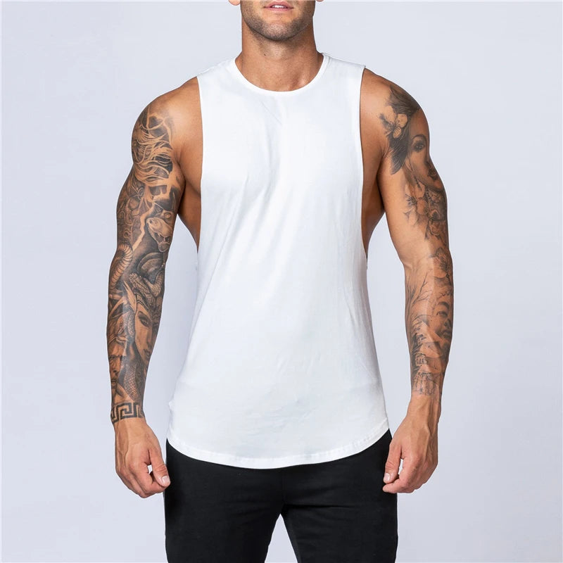 Men's Performance Drop-Armhole Gym Vest