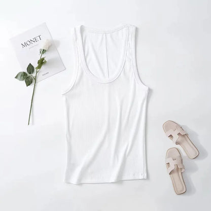 The Godard Brutalist Ribbed Tank: Slim Silhouette
