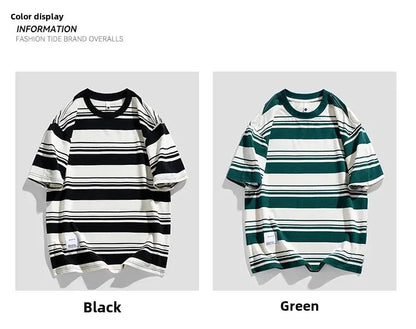 The Striped Heavyweight: Your Summer Uniform, Refined