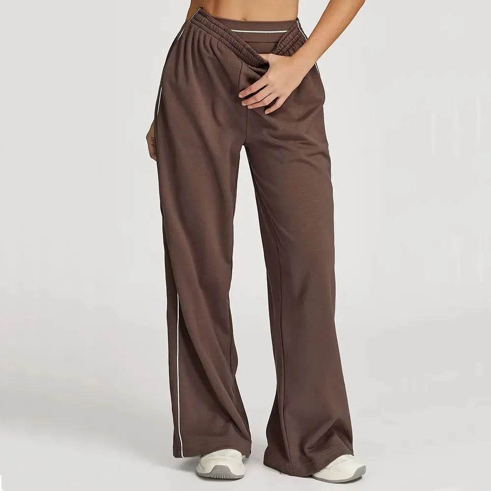 Women's Wide leg Sweatpants | High Waisted Yoga & Fitness Pants