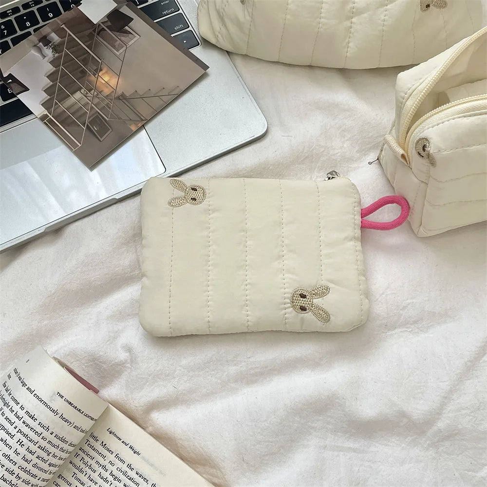 Quilted Cosmetic Bag