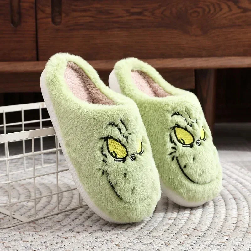 Women's Christmas Plush Winter Slippers