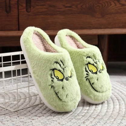 Women's Christmas Plush Winter Slippers