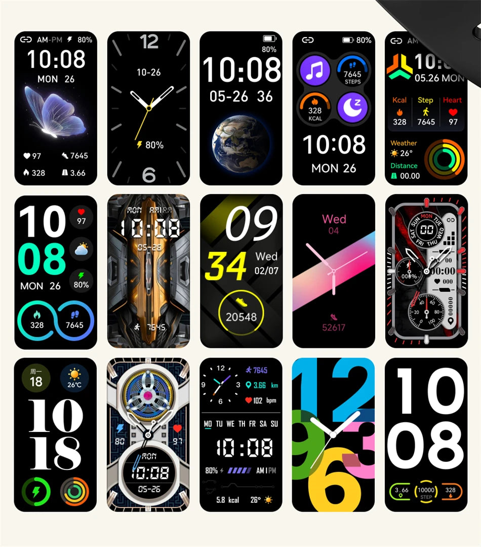 LIGE Horizon Women's Smart Watch & Fitness Tracker