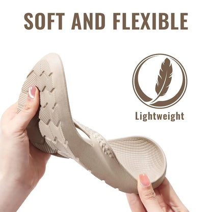 The Cloud-Walk Thong: All-Day Ergonomic Support for Sun-Drenched Days