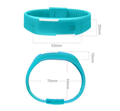 Vibrant Vibes: The Next Gen-Z Children's Digital Wristband Watch