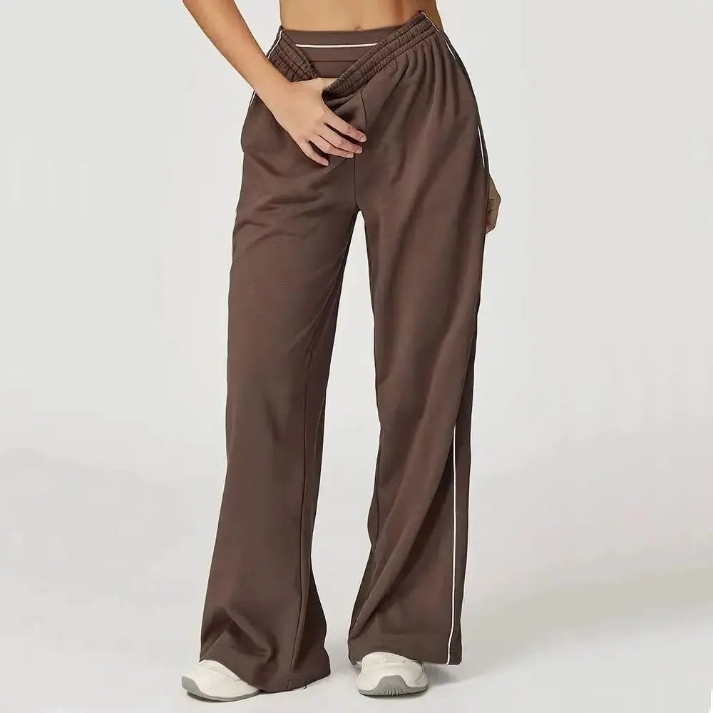 Women's Wide leg Sweatpants | High Waisted Yoga & Fitness Pants