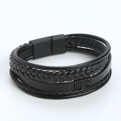 Men's Genuine Leather Bracelet