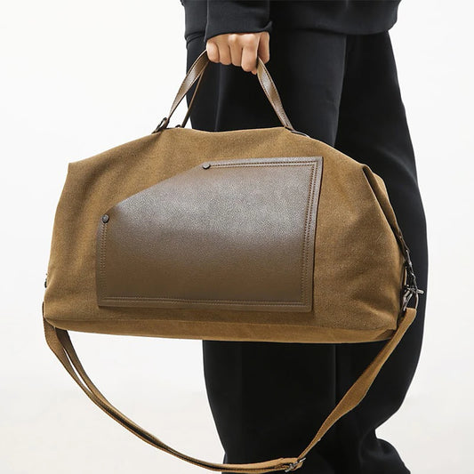 Urban Canvas Travel Duffel: Style Meets Large Capacity