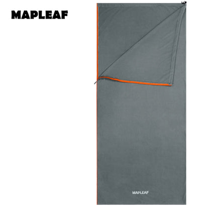 Cozy Chic: The MAPLEAF Fleece Sleeping Bag Cocoon