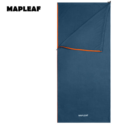 Cozy Chic: The MAPLEAF Fleece Sleeping Bag Cocoon