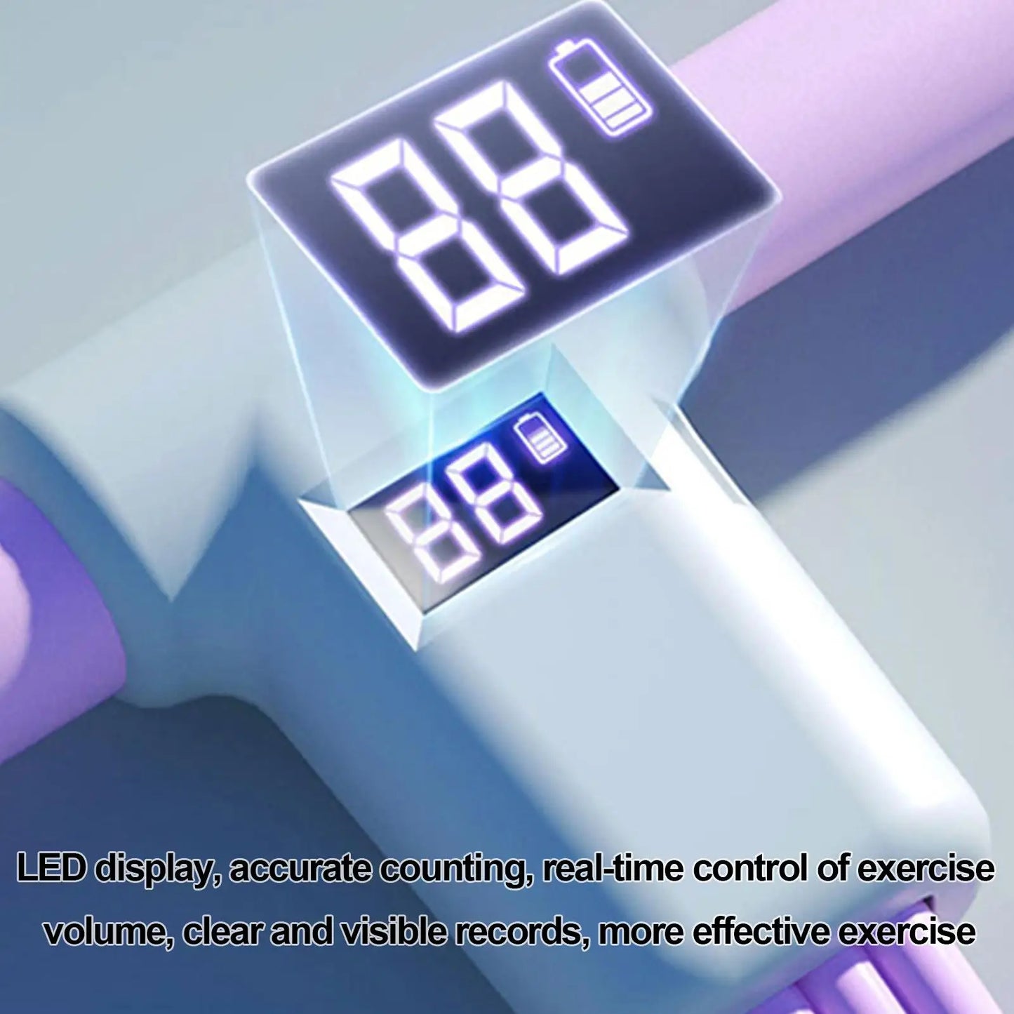 The Bauhaus 6-Tube Sculpting Resistance Band with Intelligent LED Tracking