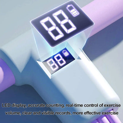 The Bauhaus 6-Tube Sculpting Resistance Band with Intelligent LED Tracking