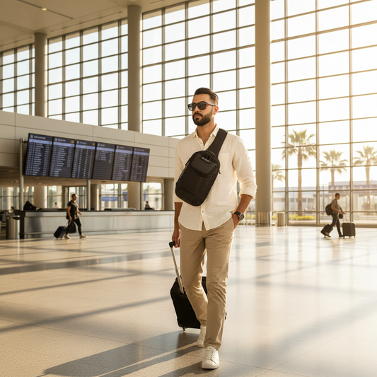 The Urban Vanguard Sling Crossbody Bag | Security Meets Style