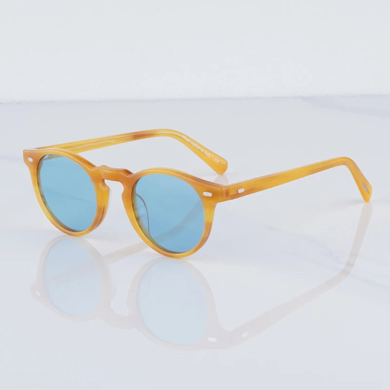 Originals OVAL Handmade Polarized Sunglasses | Man Women Time-less Classic
