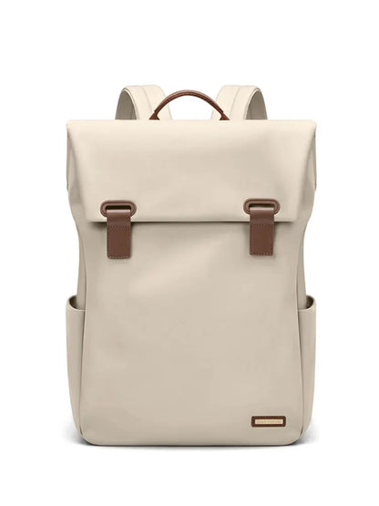 Minimalist Women's Laptop Backpack - Waterproof, Anti-Theft, & Elegant School/Work Daypack