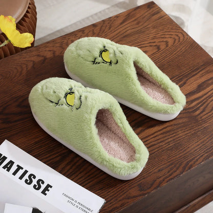 Women's Christmas Plush Winter Slippers
