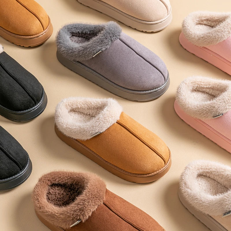 Women's Cozy Winter Mules